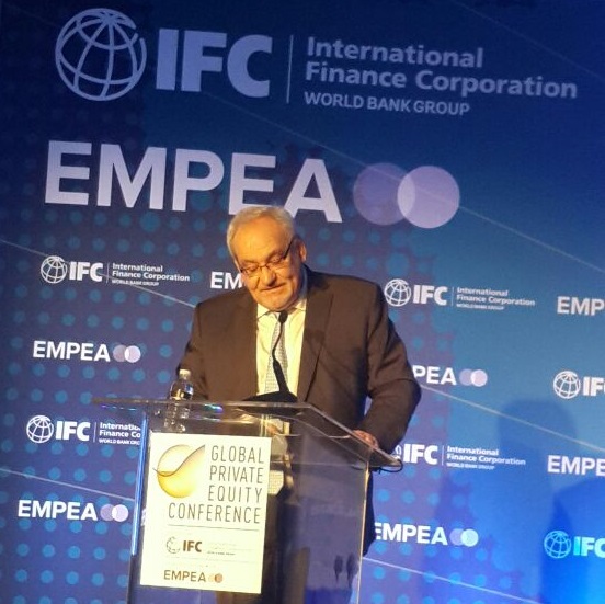 IFC Executive Vice President and CEO Philippe Le Houérou 